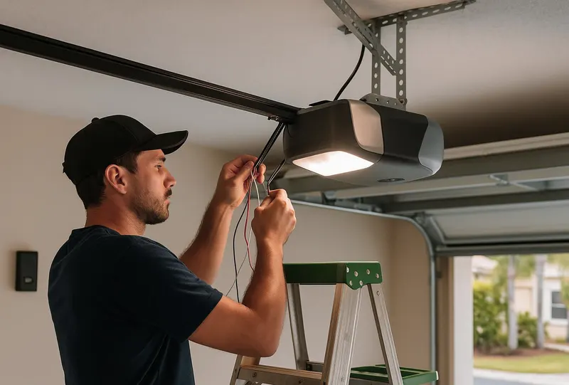 Garage Door Repair in Moulton